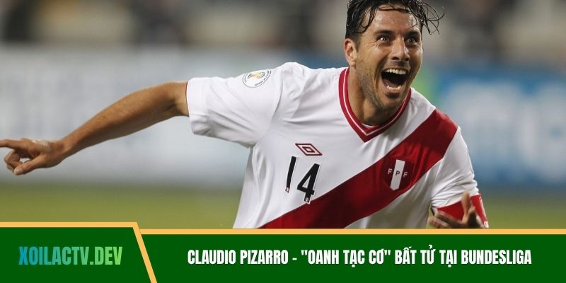 Claudio Pizarro - "Oanh Tạc Cơ" Bất Tử Tại Bundesliga